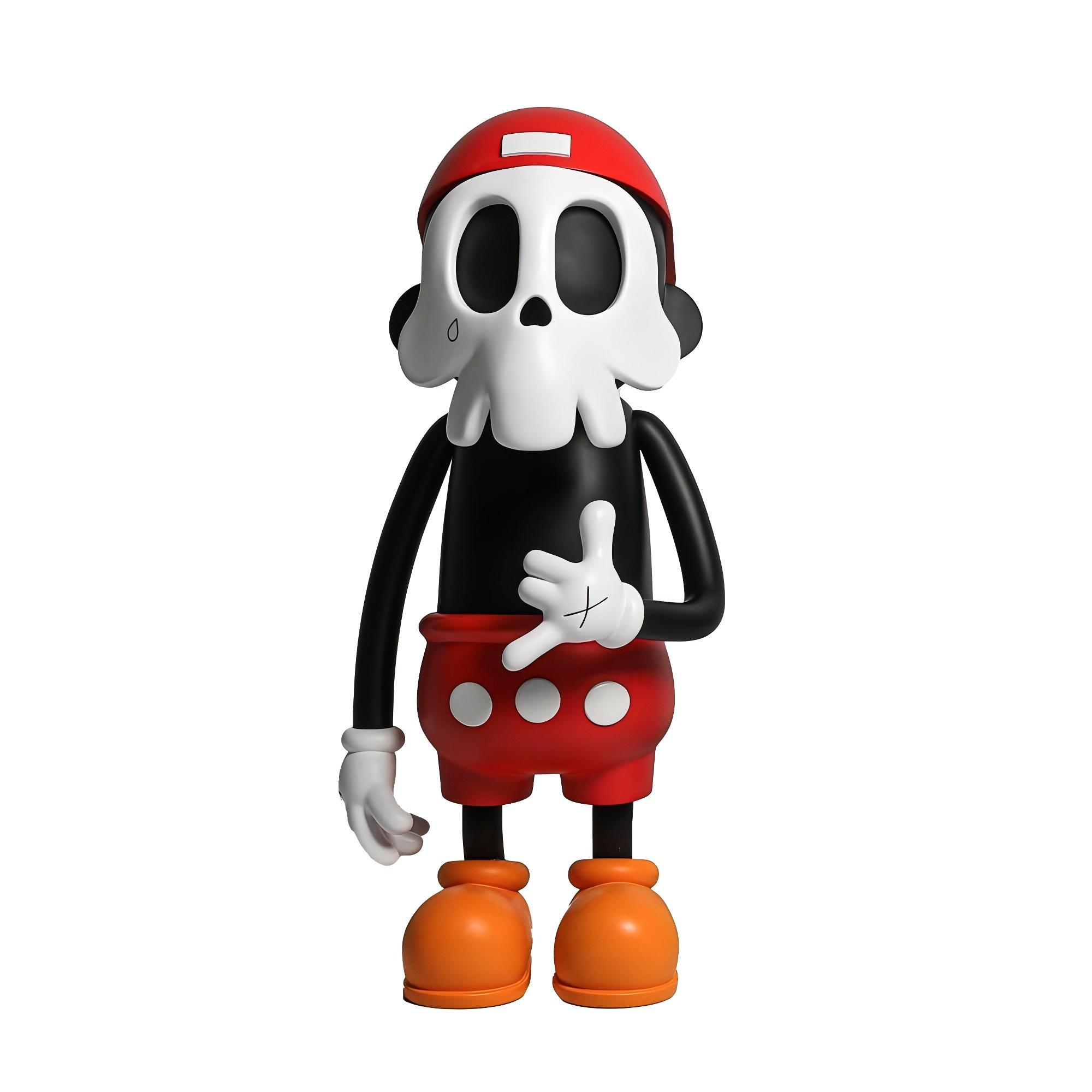 Durable plastic doll figurines with vibrant colors.