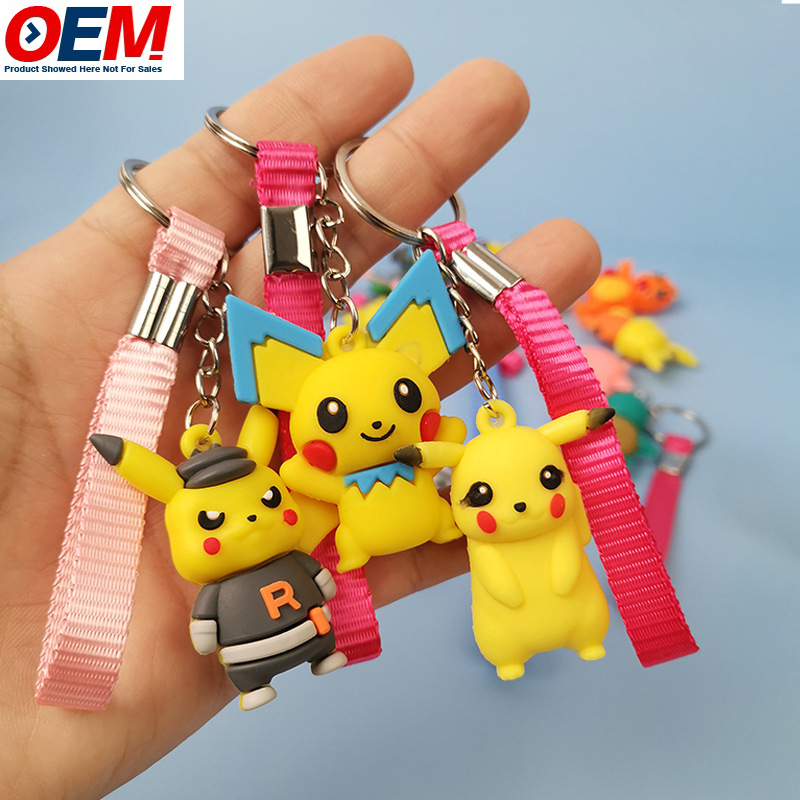 3D Pokemon Blind Box Keychain