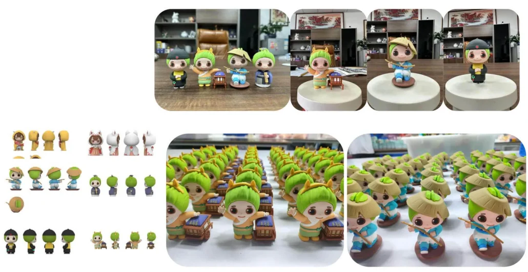 Factory 3D Printing Figures