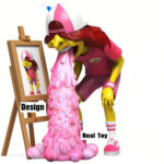 3D Pvc Vinyl Toy Figure