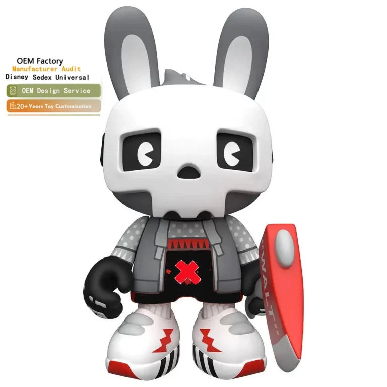 Customize Vinyl Art Figurine Cartoon Designer Toys Collectible Action Figures PVC Toy Manufactures