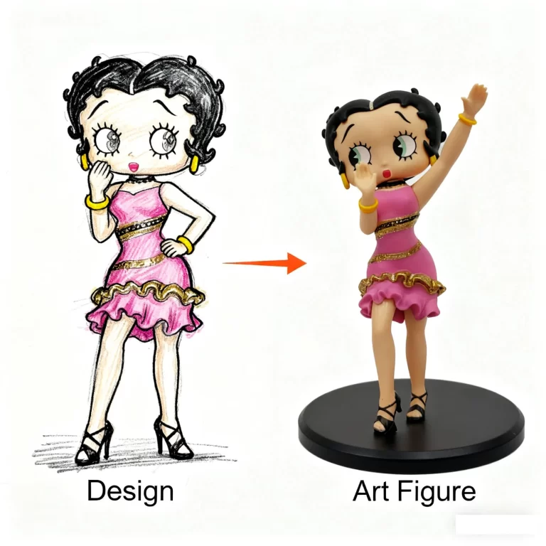 Custom OEM Mini Small PVC Vinyl Figure Cartoon Toy Design Quality Designer Art Toy Action Figure Statue