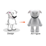 3D Vinyl Action Figures from 21-year factory