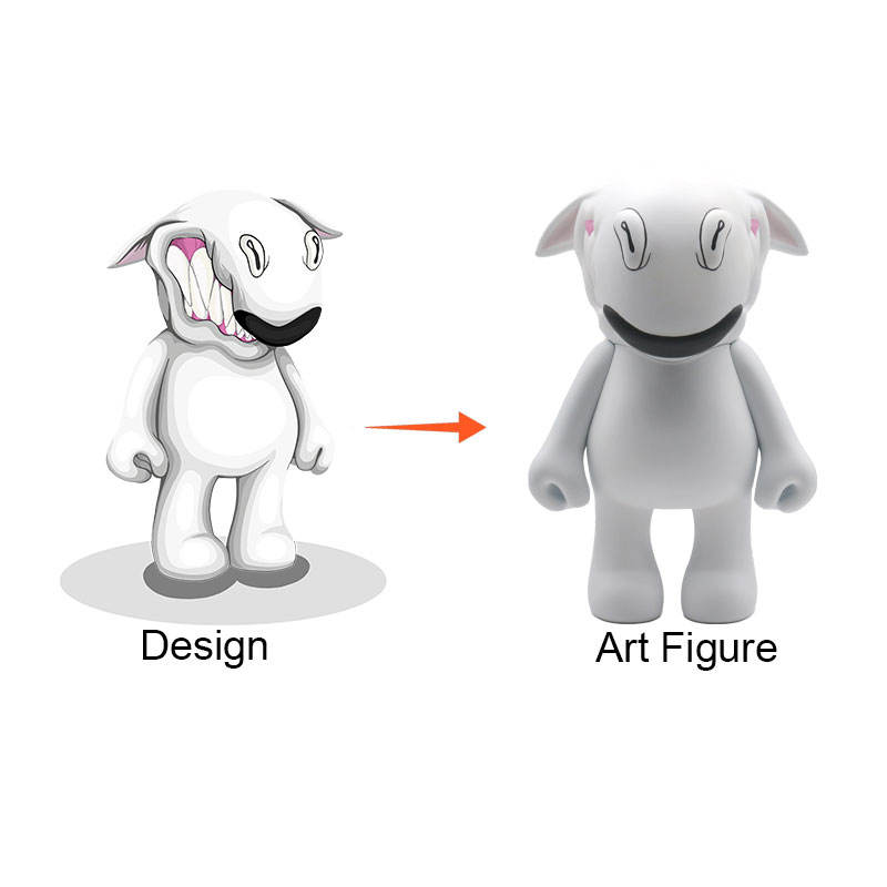 3D Vinyl Action Figures from 21-year factory