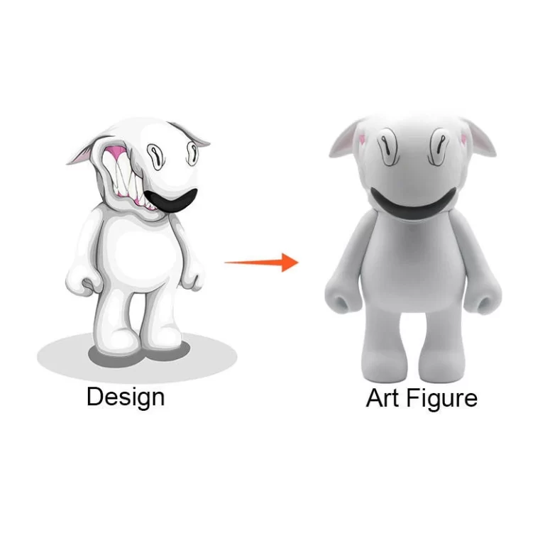 OEM Custom Design 3D Vinyl Action Figures Professional Supplier