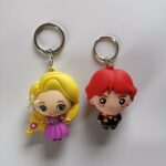 Cartoon 3D Soft PVC Doll Keychain