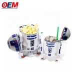Plastic Popcorn Bucket With Lid